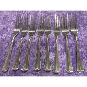 Towle Supreme Stockbridge Dinner Forks Fork Stainless Korea Flatware Set Of 8